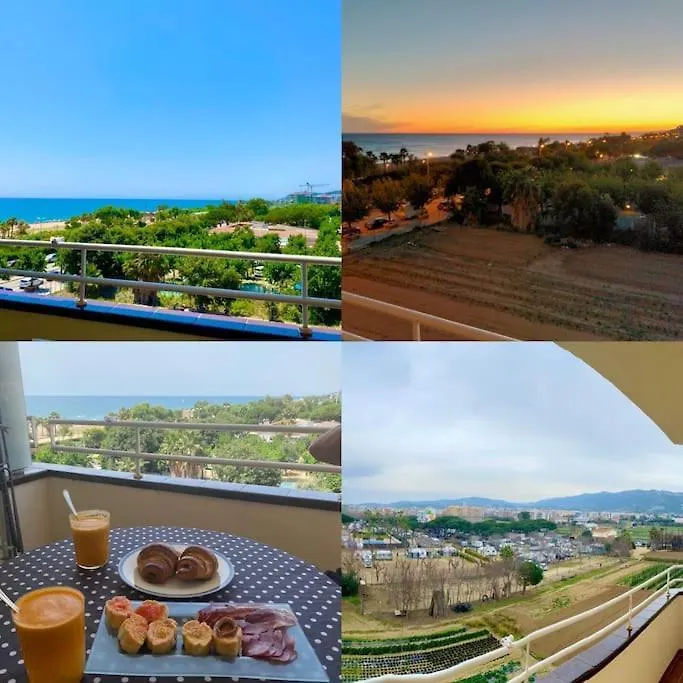 Apartment Apart. Pineda De Mar-Sea And Mountains Views